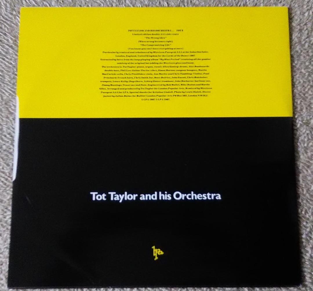 Tot Taylor and his Orchestra 12" Single The Wrong Idea 1987 Import Pop Vinyl