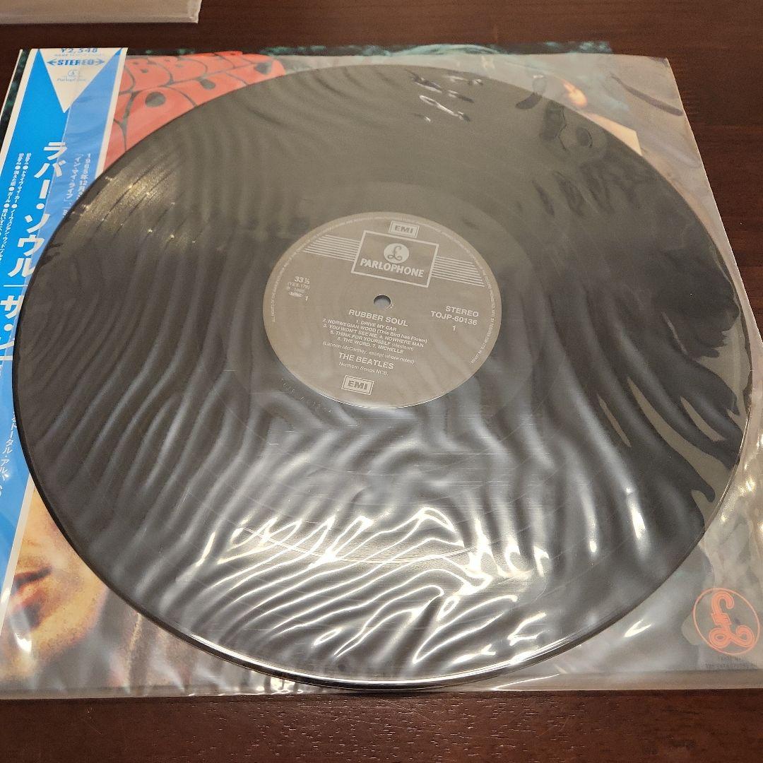 The Beatles Rubber Soul LP with Obi, Used, Vinyl Record, 12 inch | Japansoundstore