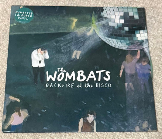The Wombats Backfire at the Disco Green Vinyl 7" Live Acoustic Used | Japansoundstore