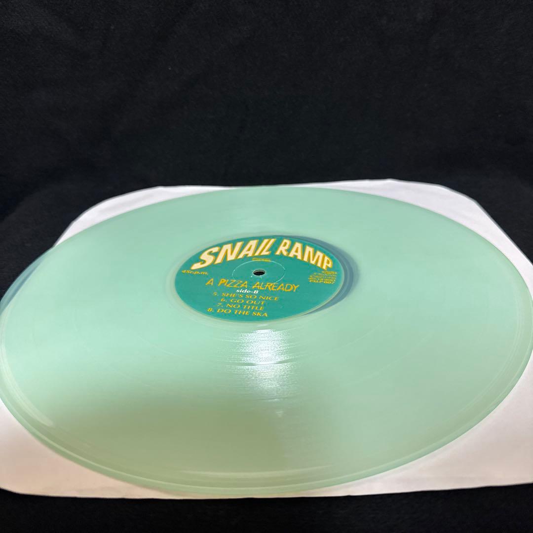Snail Ramp A Pizza Already Green Transparent 12" LP Used Record | Japansoundstore