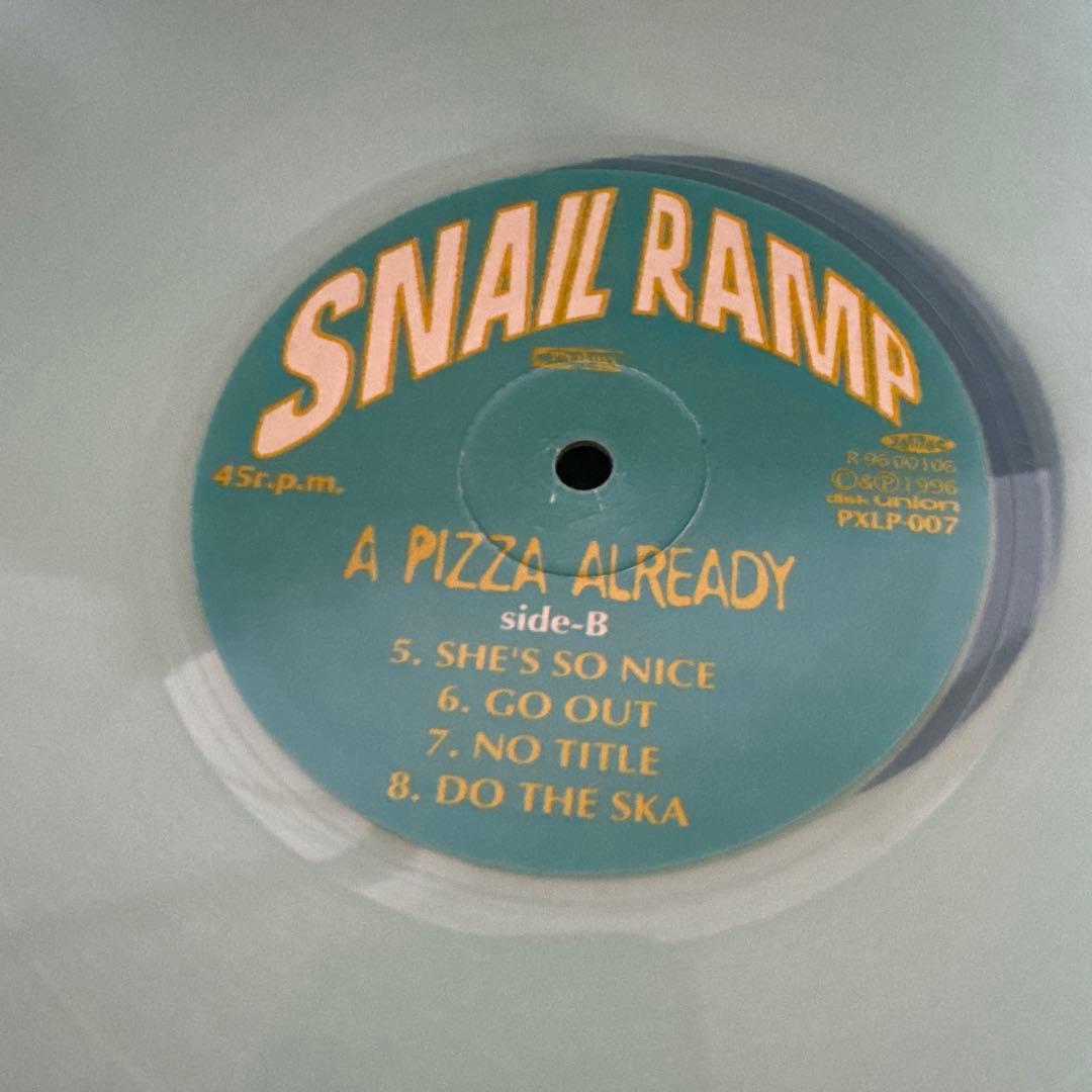 Snail Ramp A Pizza Already Green Transparent 12" LP Used Record | Japansoundstore