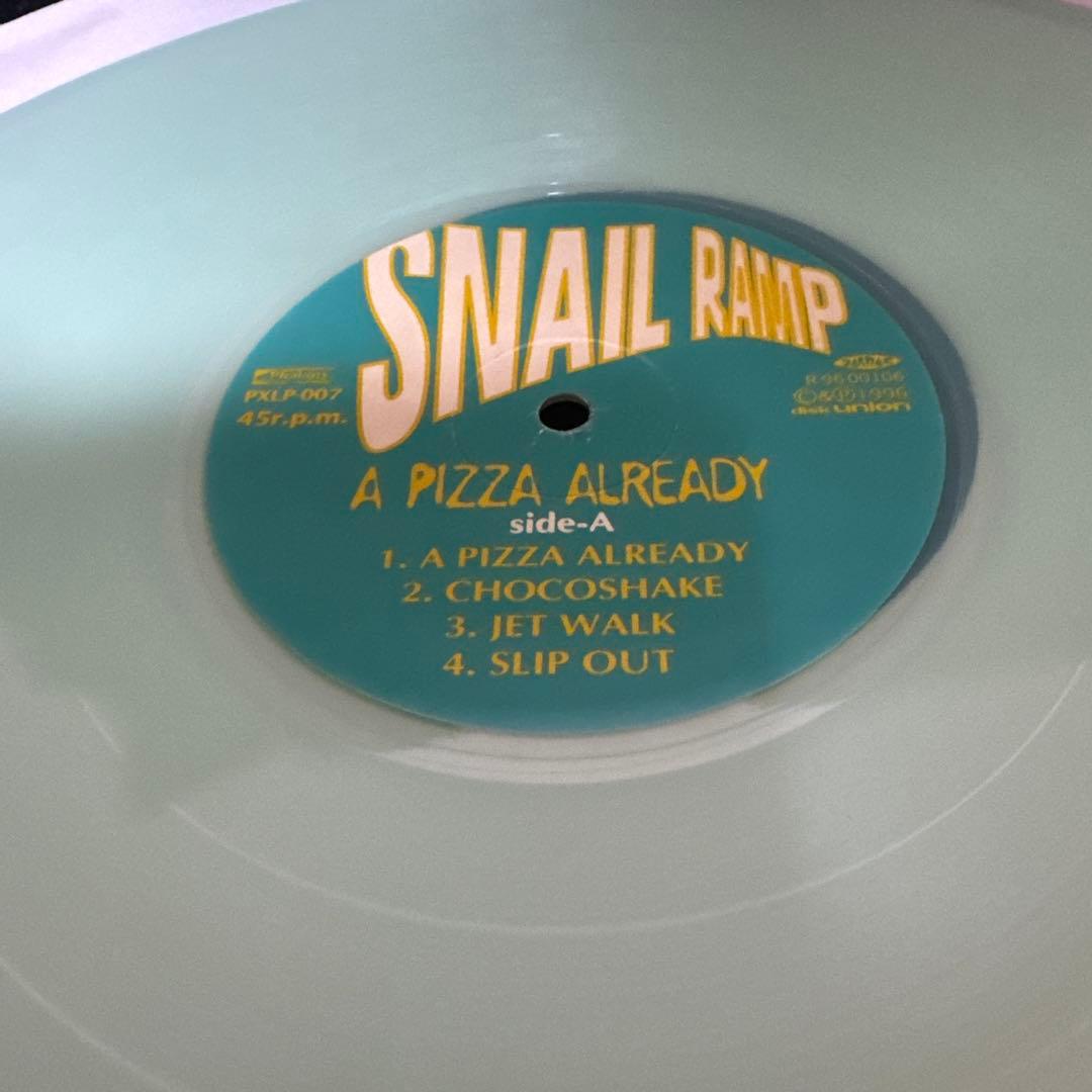 Snail Ramp A Pizza Already Green Transparent 12" LP Used Record | Japansoundstore