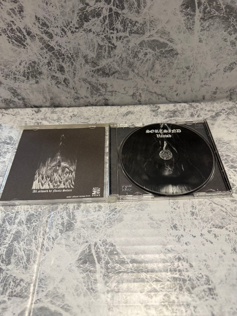 SORTSIND Vanvid Limited CD 1000 copies Black Metal Used | Japansoundstore
