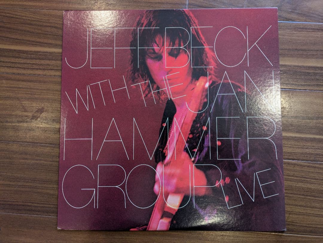 Jeff Beck with the Jan Hammer Group - Live LP Japan Pressing with Obi & Booklet