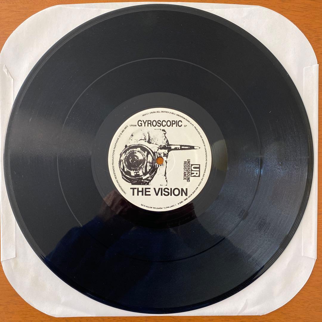 The Vision - Gyroscopic EP 12" Vinyl Underground Resistance UR008 Detroit Techno