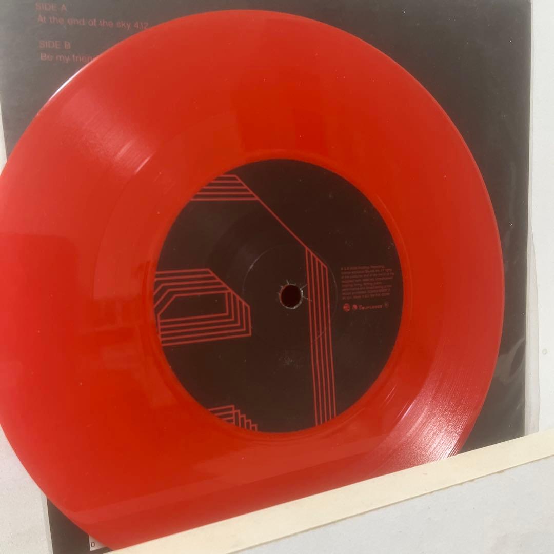 Darkel JB Dunckel Air At The End Of The Sky Limited Red Vinyl 7" Single Record