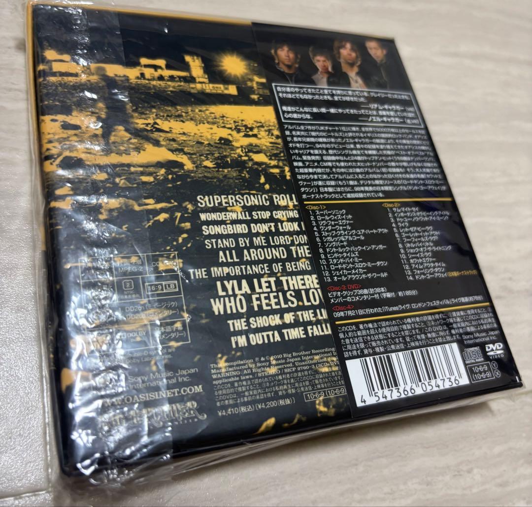 Oasis Time Flies 1994-2009 3CD+DVD Japan Press Limited Edition with OBI 2010