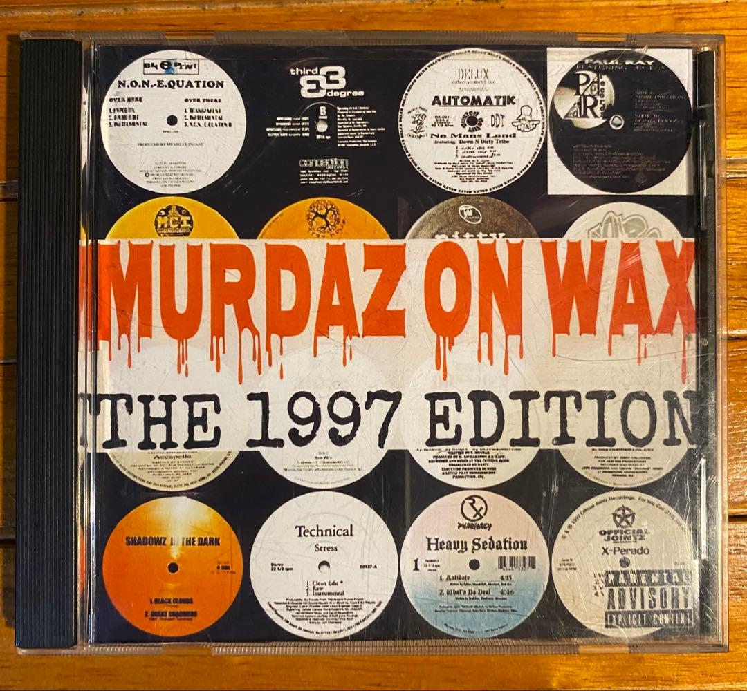 Murdaz On Wax 1997 HipHop Compilation CD-R Limited Edition Used | Japansoundstore