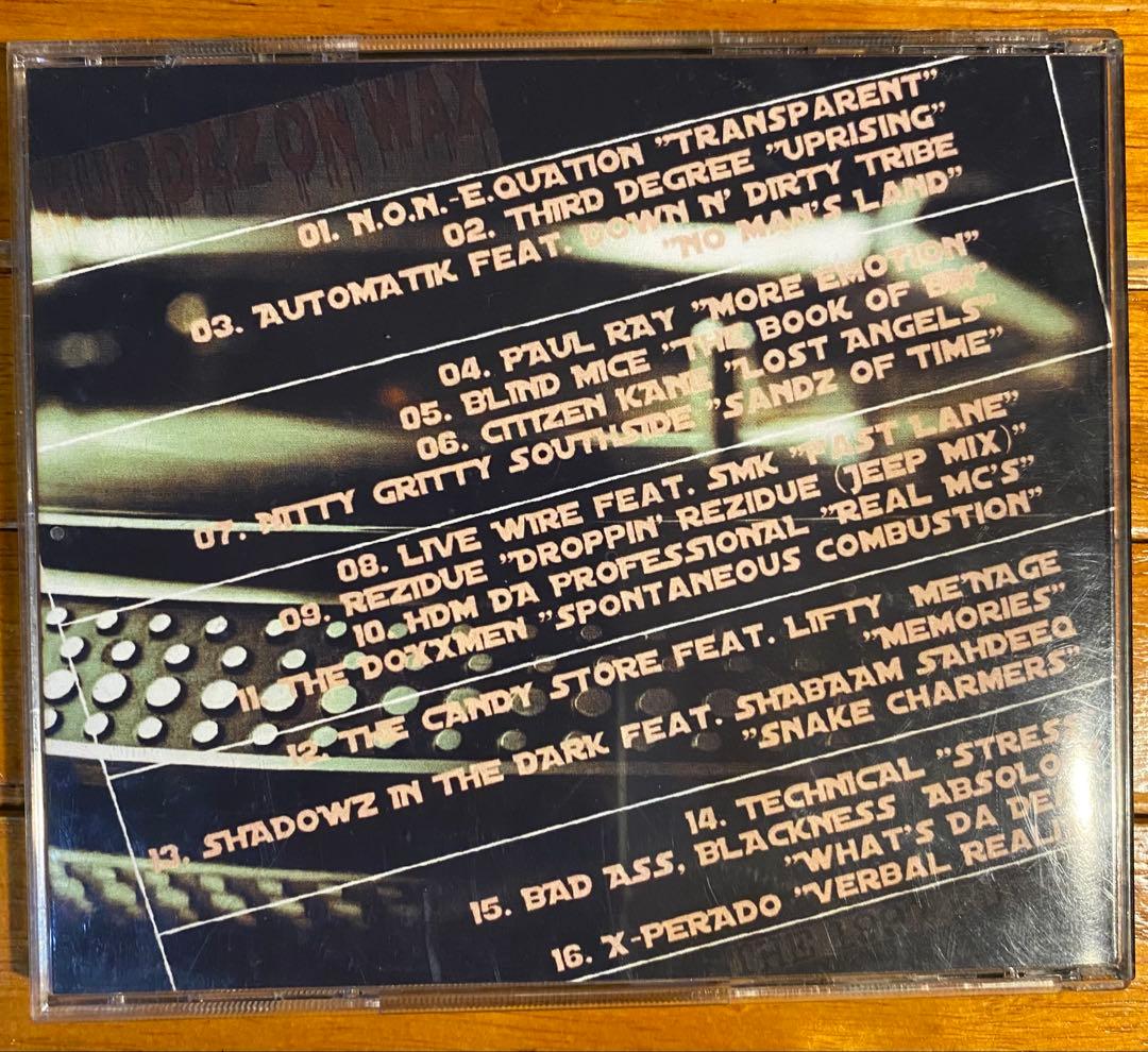 Murdaz On Wax 1997 HipHop Compilation CD-R Limited Edition Used | Japansoundstore