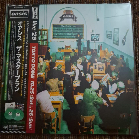 Oasis The Master Plan LP Vinyl Japanese Limited Edition  with Obi | Japansoundstore