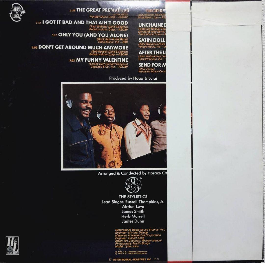 The Stylistics Once Upon A Juke Box Japan Vinyl LP Record VIP-6375 Soul R&B