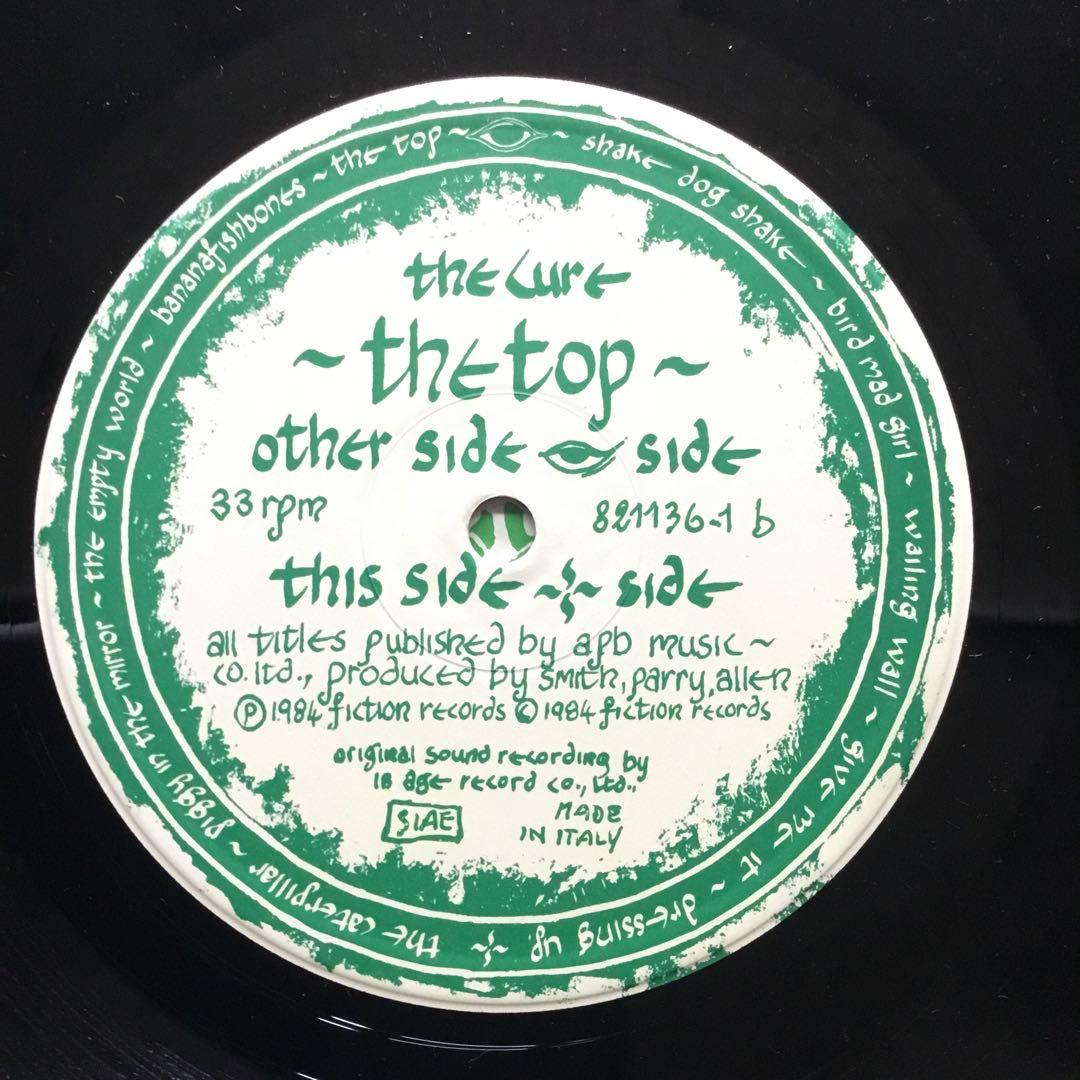 The Cure - The Top - 1984 Vinyl LP, Italian Pressing, Post-Punk