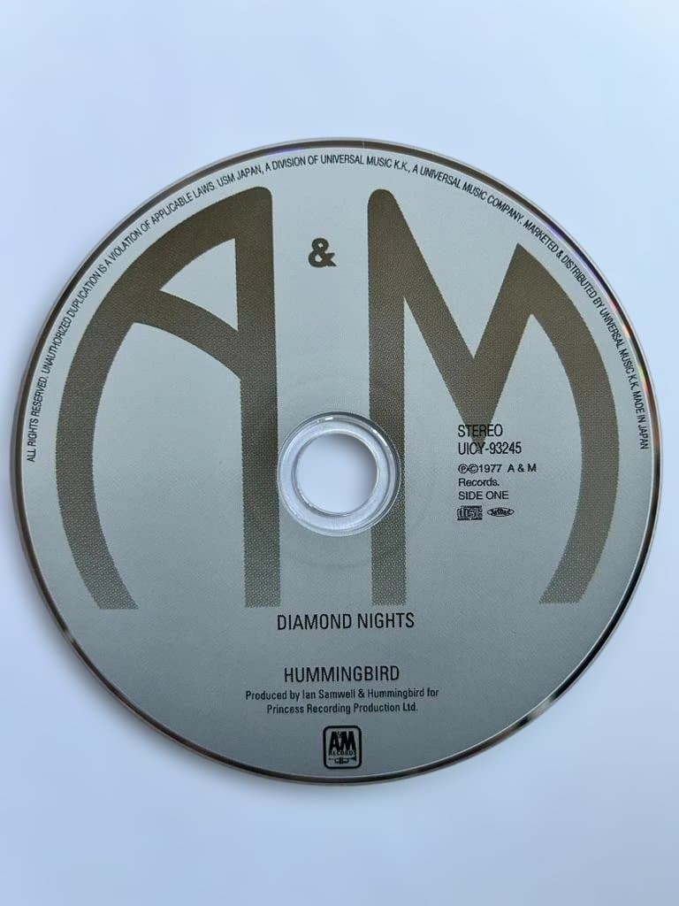 Hummingbird Diamond Nights CD UK Reissue Paper Jacket With Obi Near Mint | Japansoundstore