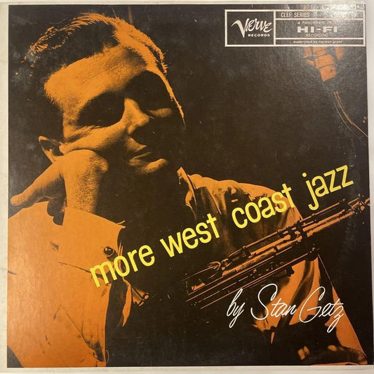 Stan Getz More West Coast Jazz LP Verve Japan 1982 NM Jazz Record | Japansoundstore