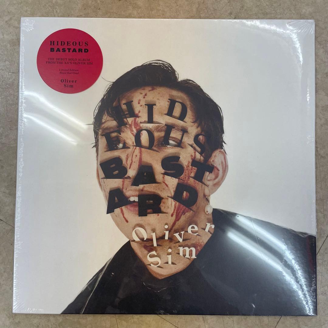 Oliver Sim Hideous Bastard LP Blood Red Vinyl The xx Debut Solo Album Sealed