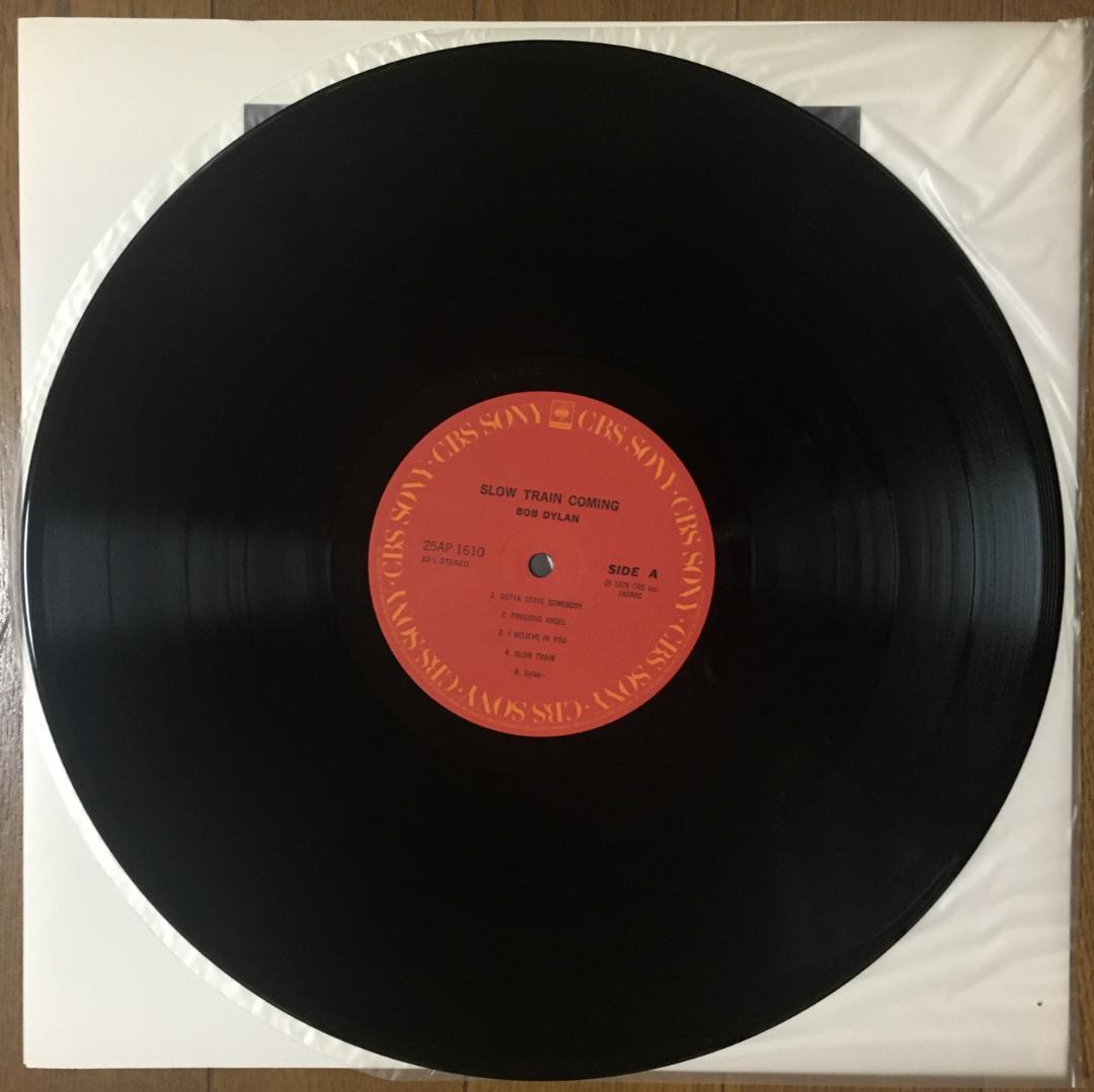 Bob Dylan Slow Train Coming Vinyl LP Japan 1979 CBS/Sony 25AP 1610 Gatefold