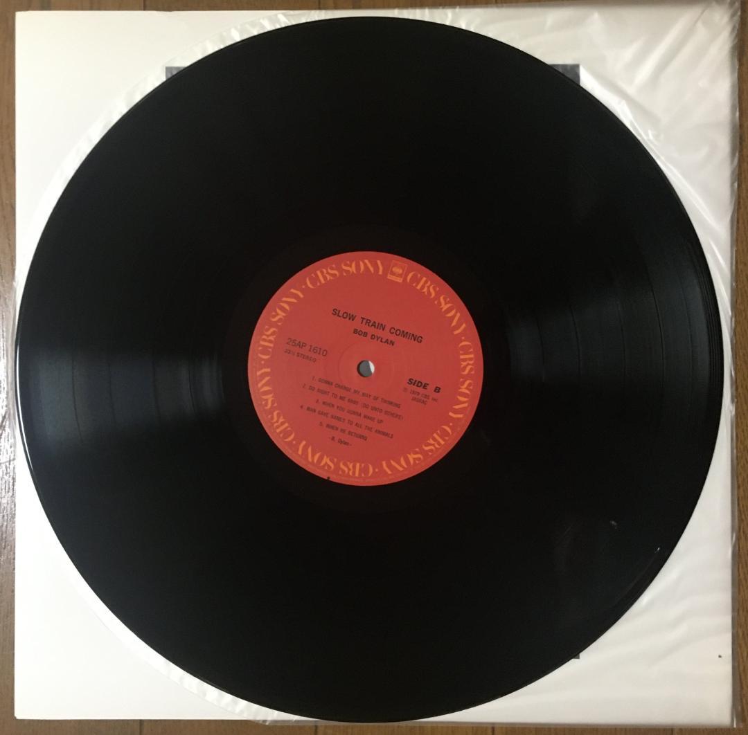 Bob Dylan Slow Train Coming Vinyl LP Japan 1979 CBS/Sony 25AP 1610 Gatefold
