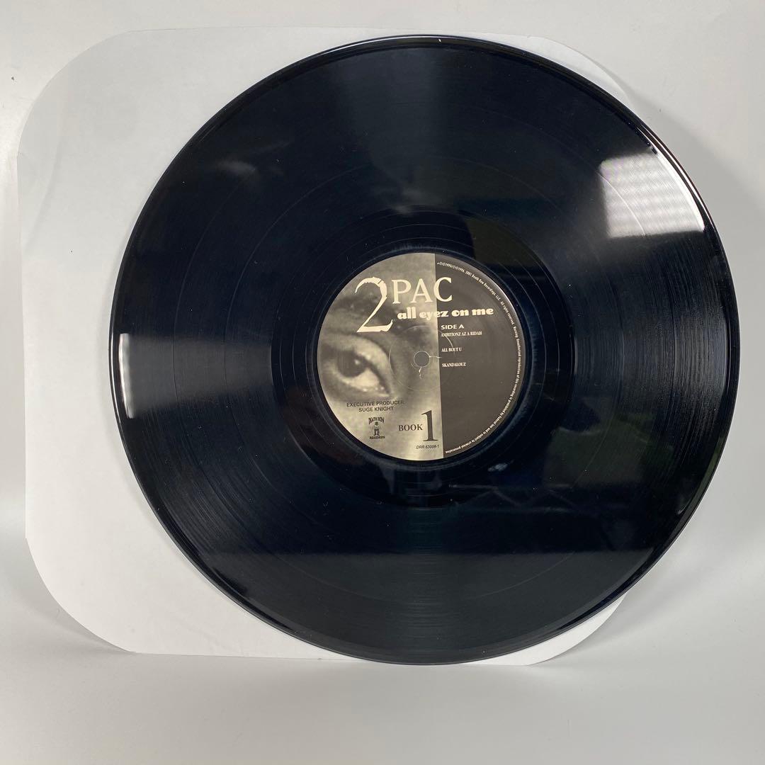 2PAC All Eyez On Me Vinyl 4LP Set Digitally Remastered Death Row Records