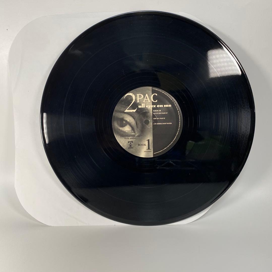 2PAC All Eyez On Me Vinyl 4LP Set Digitally Remastered Death Row Records