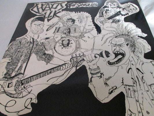 CHAOS U.K. The Singles Vinyl LP 1984 Riot City Records UK Punk HC Compilation