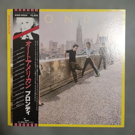 Blondie Autoamerican LP Vinyl Japan WWS-91004 Original 1980 Issue
