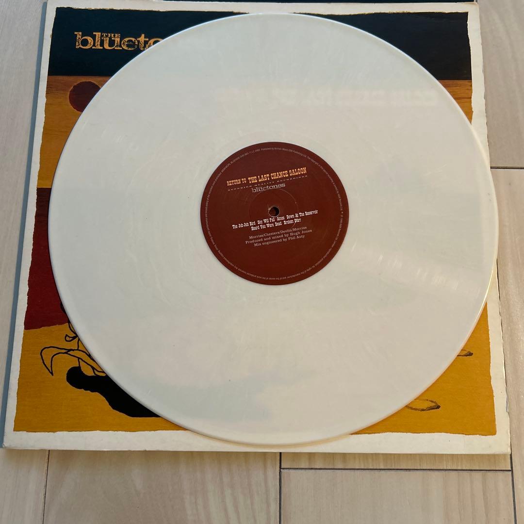 The Bluetones - Return To The Last Chance Saloon LP, 1998 White Vinyl, Britpop