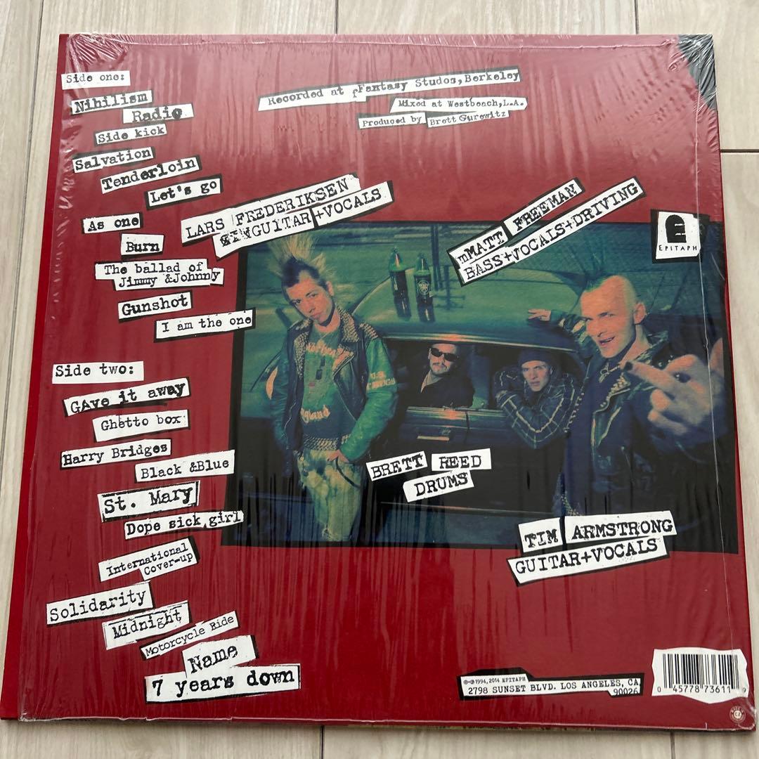 Rancid Let's Go Vinyl Record Black Used Condition Punk Rock 1994 | Japansoundstore