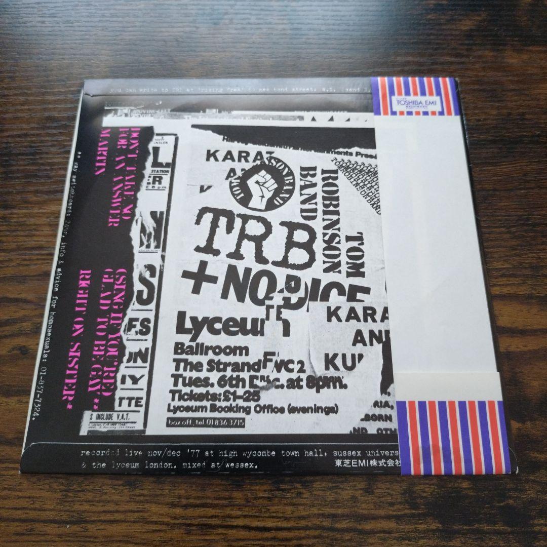 Tom Robinson Band - Rising Free EP 1978 Japan Vinyl 7-inch Mini-LP Obi