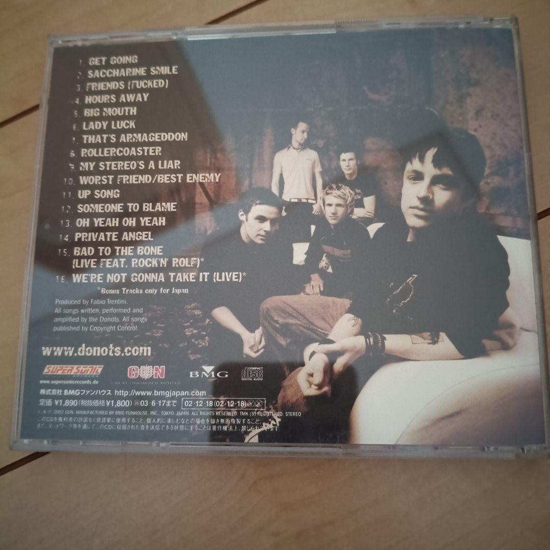 DONOTS Amplify The Good Times CD Japan Press with OBI 16 Tracks BMG 2002