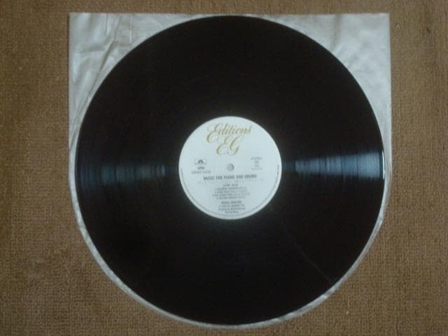 Moraz & Bruford Music For Piano And Drums LP Japan Pressing w/ Obi & Insert