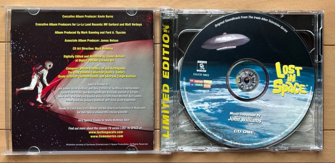 Lost in Space 40th Anniversary Soundtrack CD John Williams Limited Ed | Japansoundstore