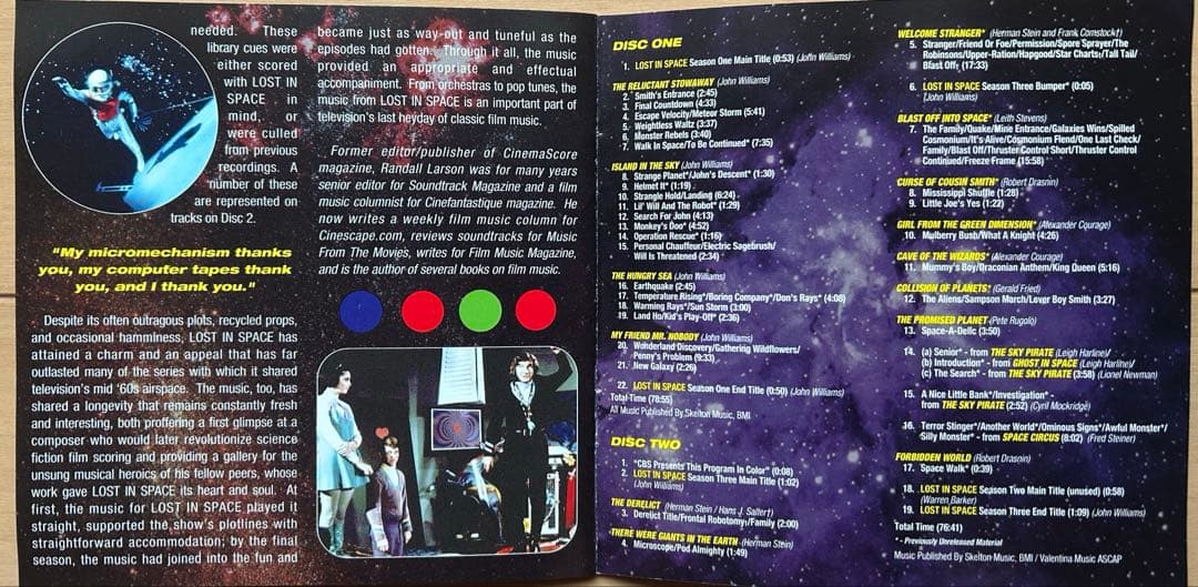 Lost in Space 40th Anniversary Soundtrack CD John Williams Limited Ed | Japansoundstore