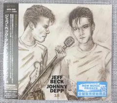 Jeff Beck and Johnny Depp 18 Japan Press CD Papersleeve with OBI 2022