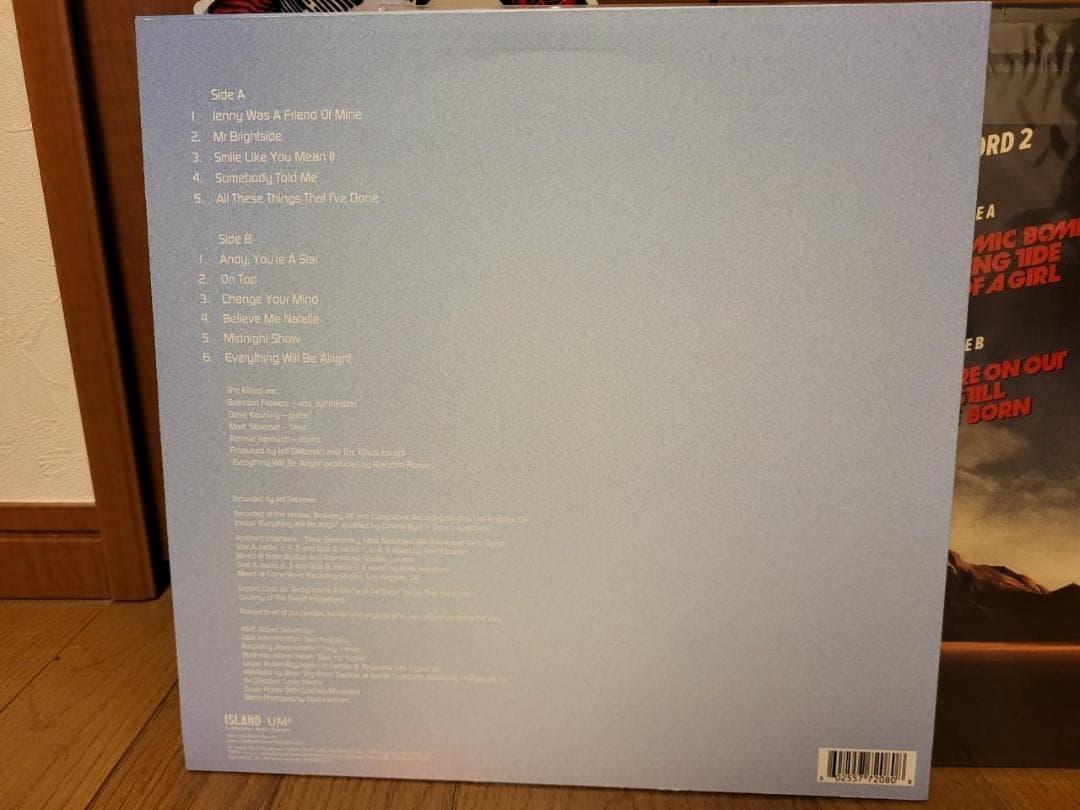 The Killers - Hot Fuss Vinyl LP Clear Record Import