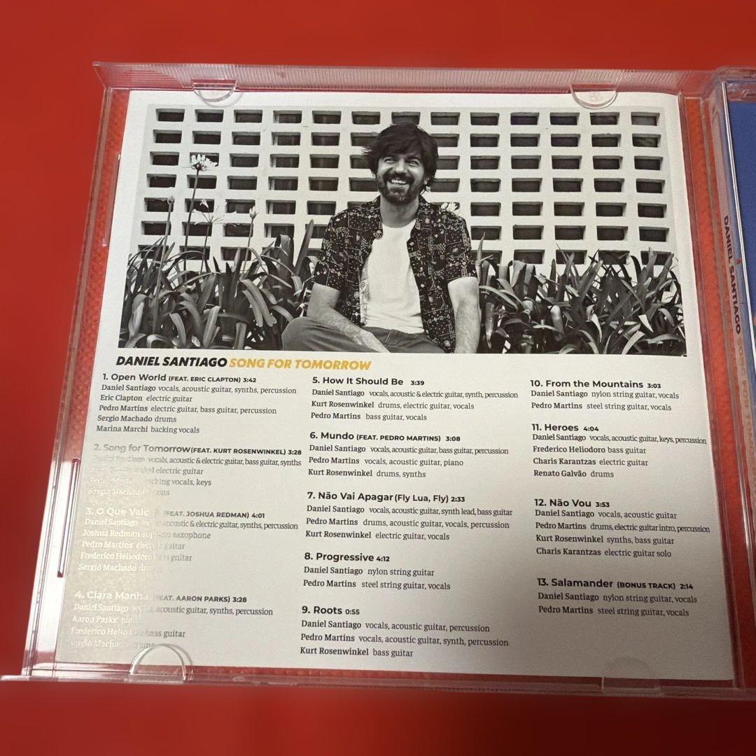 Daniel Santiago - Song for Tomorrow CD Japan Press with OBI Limited Edition
