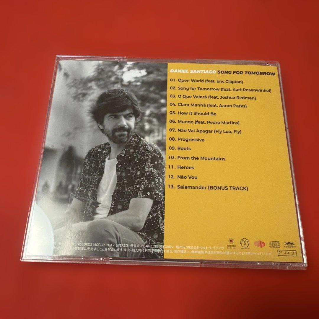 Daniel Santiago - Song for Tomorrow CD Japan Press with OBI Limited Edition