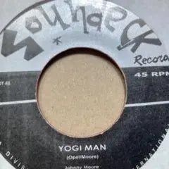 Johnny Moore - Yogi Man / Red Is Danger 7" Single Reggae Vinyl Japan