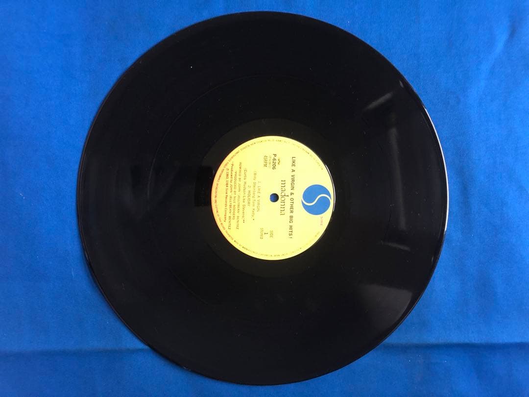 Madonna Like A Virgin Japan LP P-6206 Obi Included Club Mix Mini LP 1985