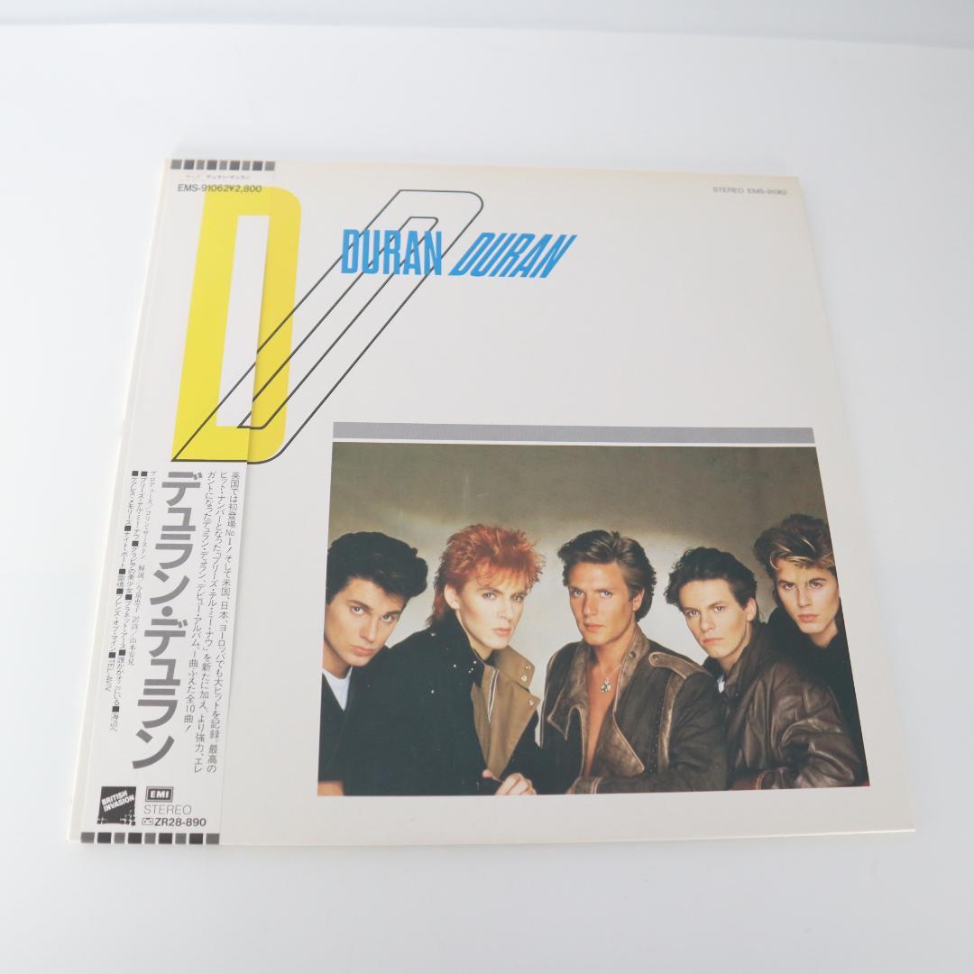 Duran Duran Self-Titled LP Japan Pressing w/ Obi Vinyl Record New Wave