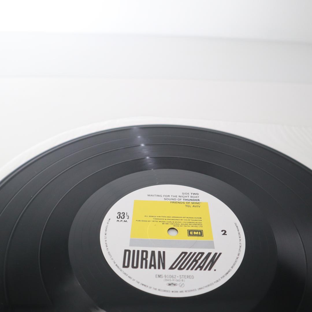 Duran Duran Self-Titled LP Japan Pressing w/ Obi Vinyl Record New Wave