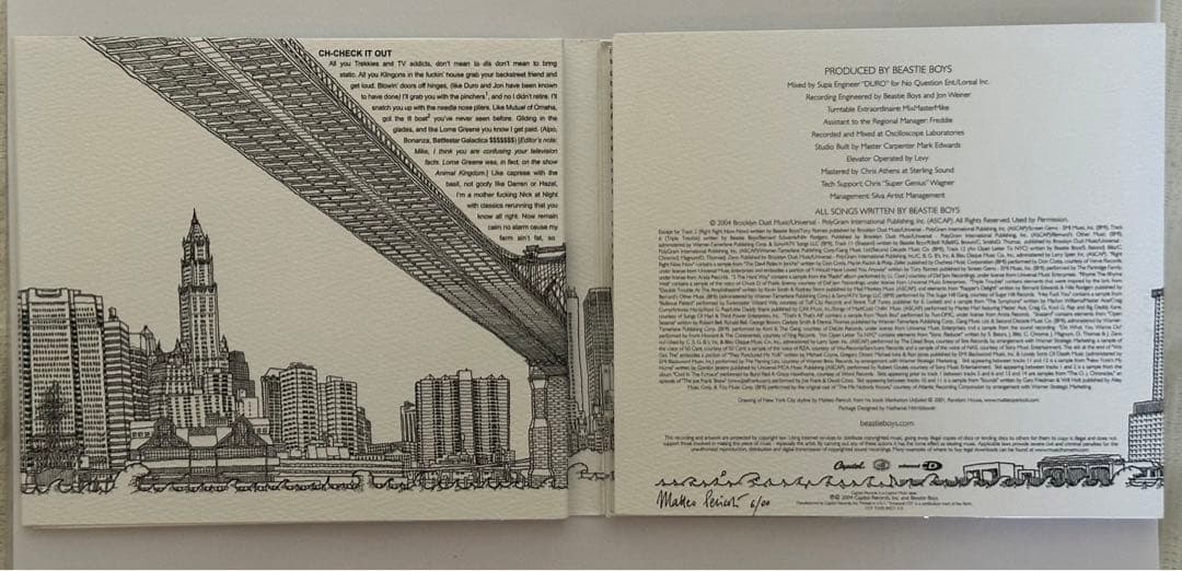 Beastie Boys - To the 5 Boroughs CD, 2004 US Press, Digipak