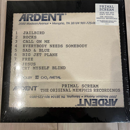 Primal Scream - Give Out But Don't Give Up (The Original Memphis Recordings) 2LP