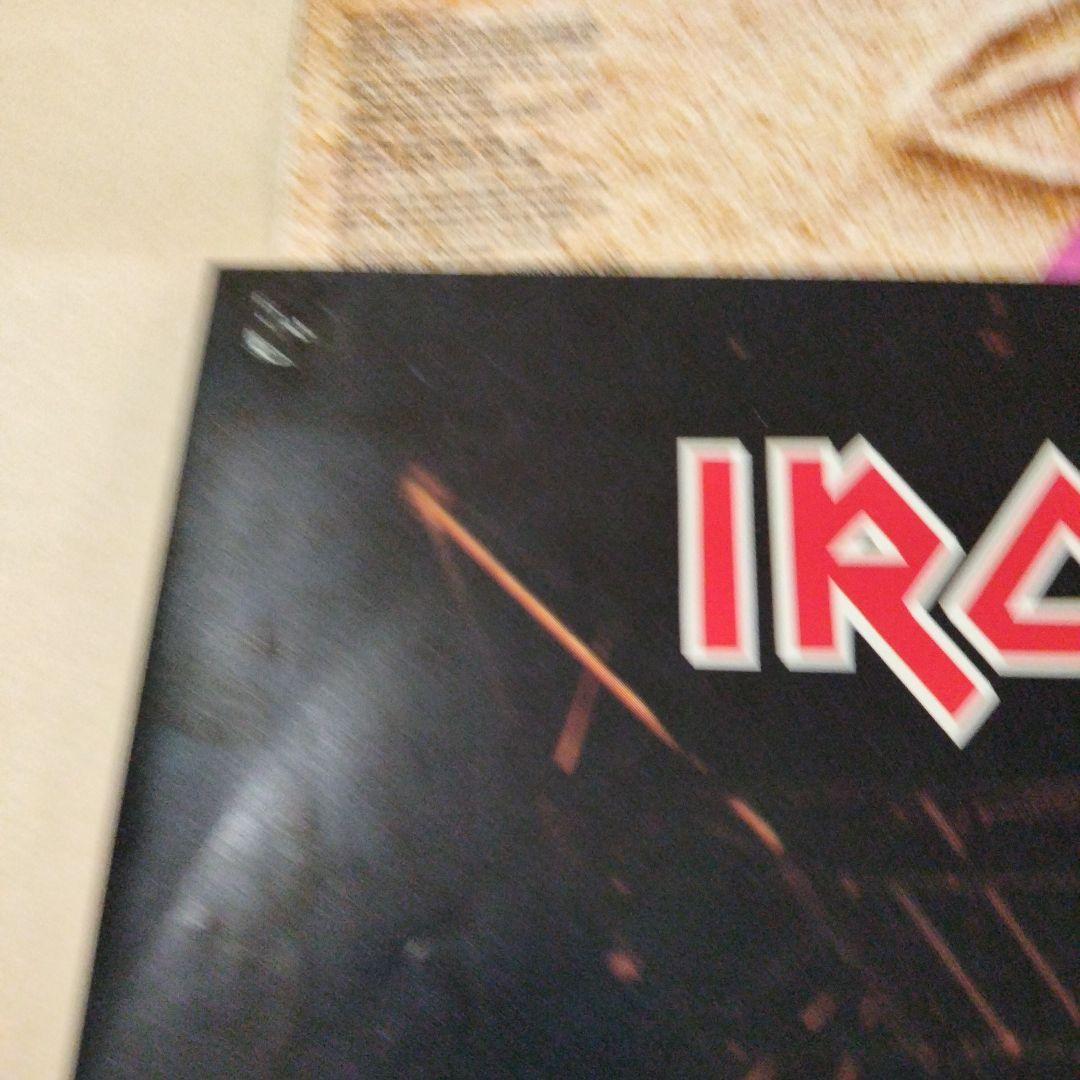 Iron Maiden Powerslave LP Japan Original 1984 Vinyl Record w/Obi Liner Poster