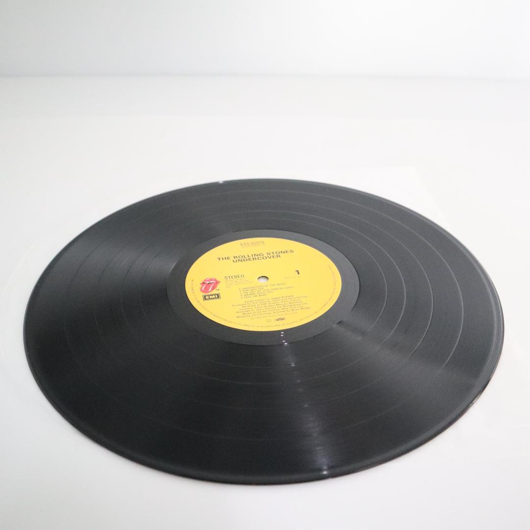 The Rolling Stones - Undercover LP Japan Vinyl Record with Obi Strip