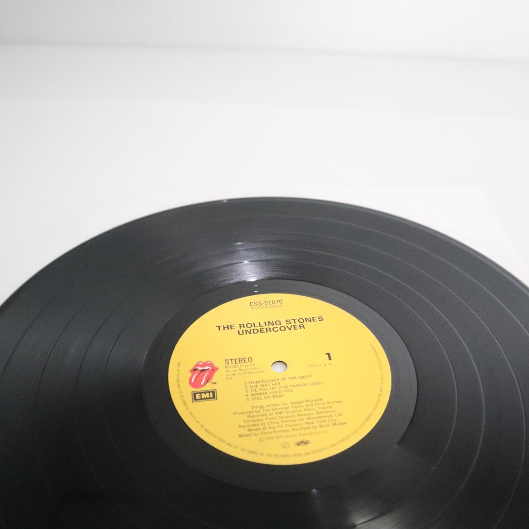 The Rolling Stones - Undercover LP Japan Vinyl Record with Obi Strip