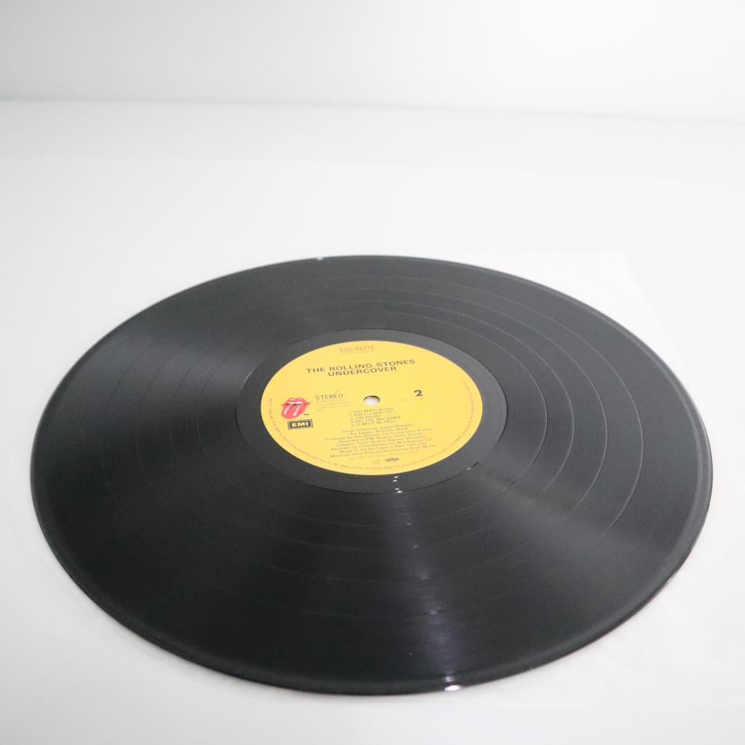 The Rolling Stones - Undercover LP Japan Vinyl Record with Obi Strip