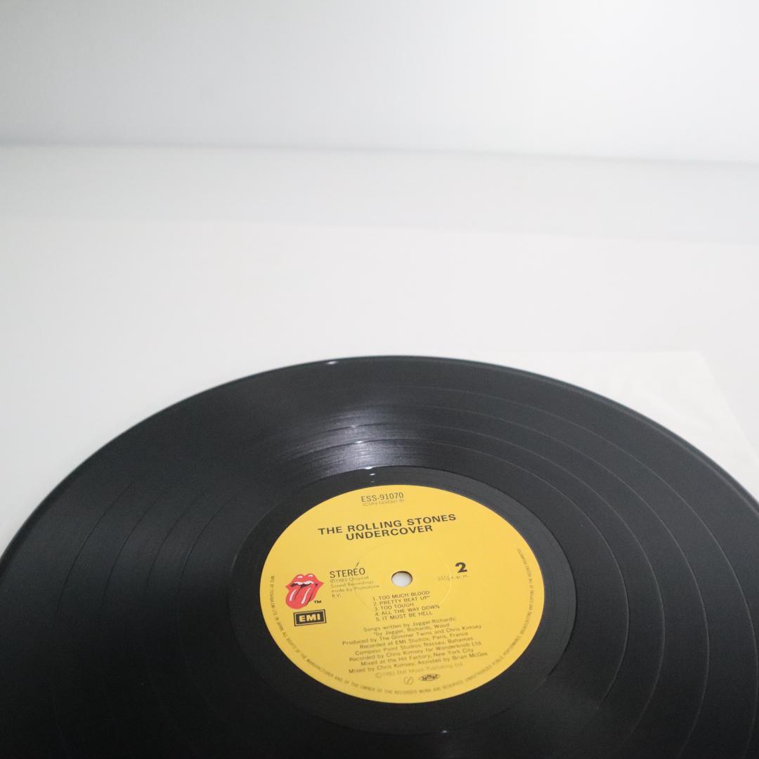 The Rolling Stones - Undercover LP Japan Vinyl Record with Obi Strip