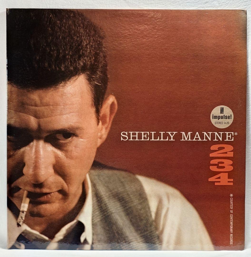 Shelly Manne 2-3-4 LP Japan Impulse AS-20 Jazz Coleman Hawkins Hank Jones