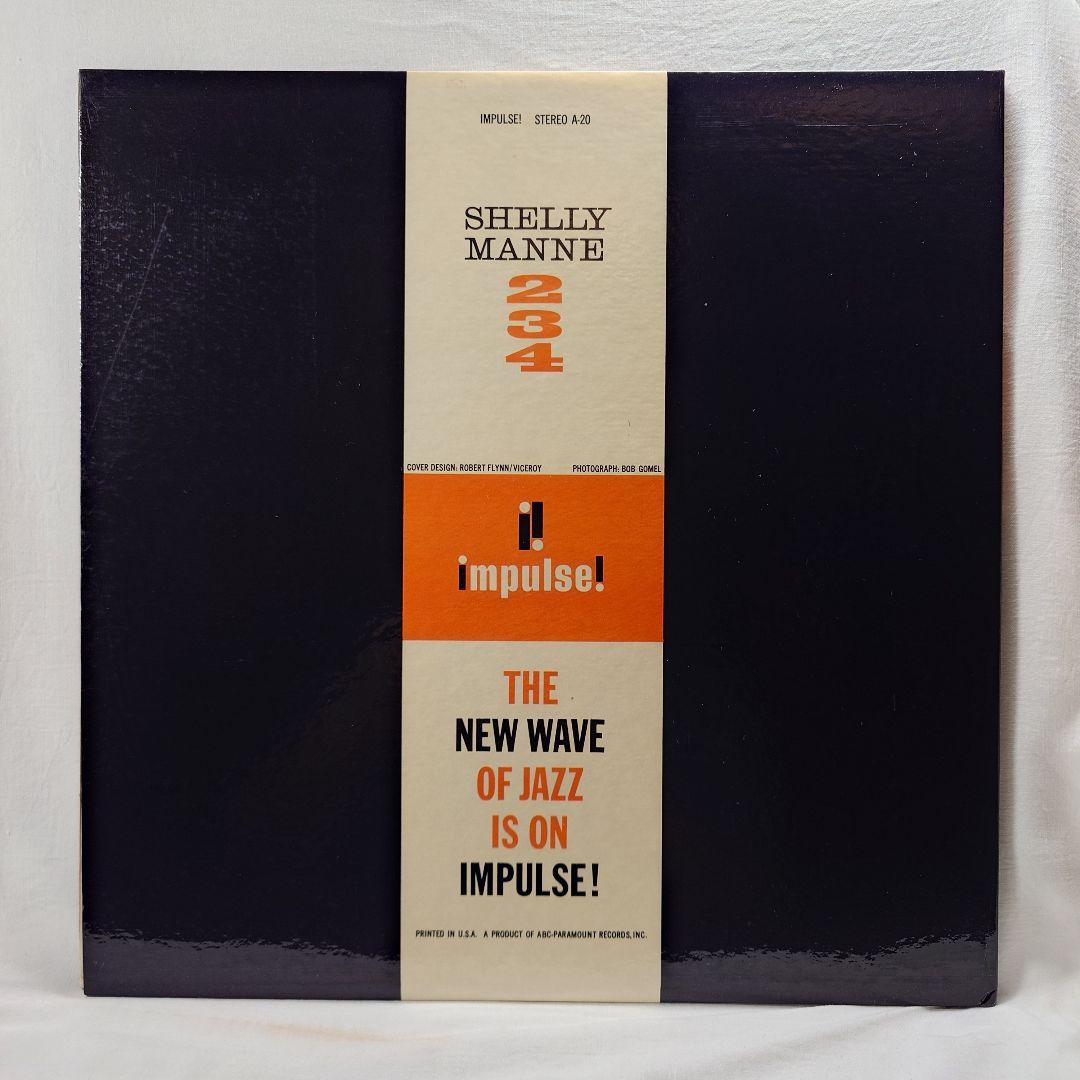 Shelly Manne 2-3-4 LP Japan Impulse AS-20 Jazz Coleman Hawkins Hank Jones