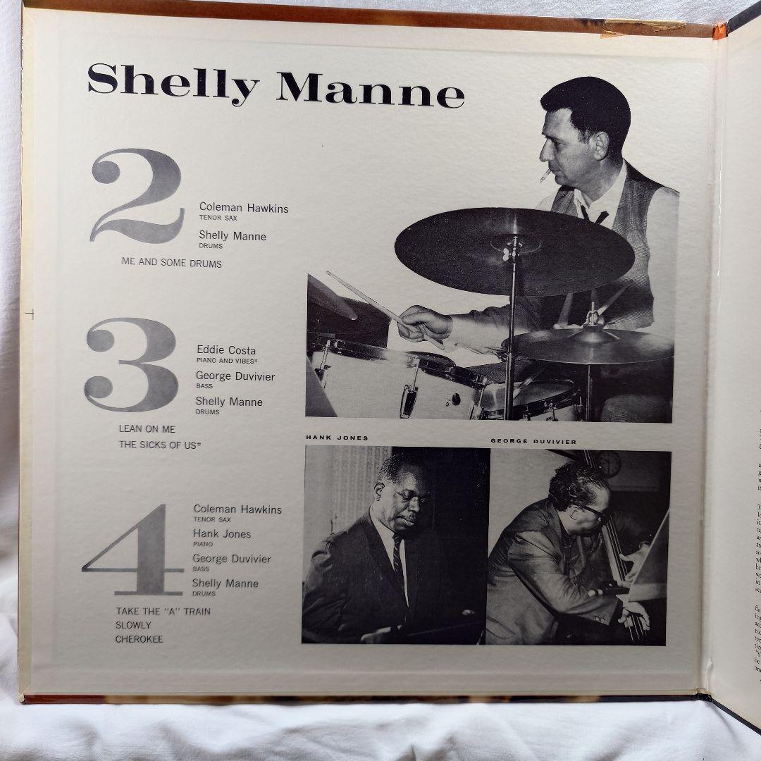 Shelly Manne 2-3-4 LP Japan Impulse AS-20 Jazz Coleman Hawkins Hank Jones